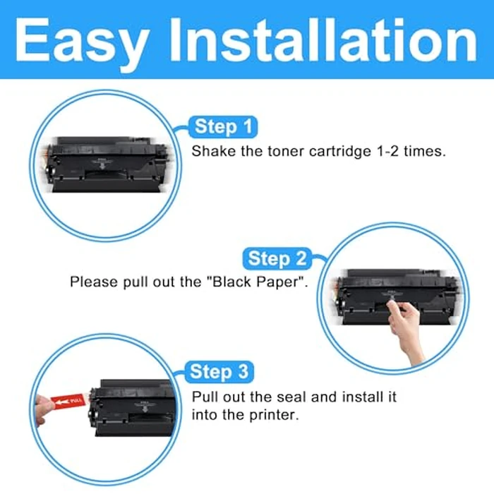 LCL Compatible Toner Cartridge for HP 80X CF280X High Yield (1-Pack, Black) for HP LaserJet Pro 400 M401a M401d M401n M401dn M401dw M401dne LaserJet Pro 400 M425dn M425dw by LCL - Image 2