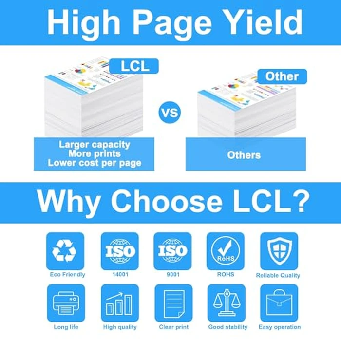 LCL Compatible Toner Cartridge for HP 80X CF280X High Yield (1-Pack, Black) for HP LaserJet Pro 400 M401a M401d M401n M401dn M401dw M401dne LaserJet Pro 400 M425dn M425dw by LCL - Image 5