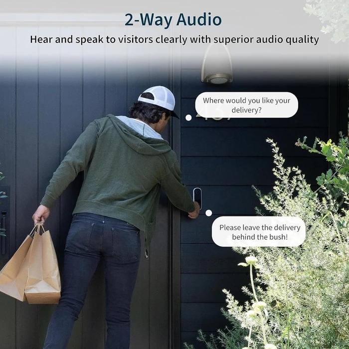Arlo Video Doorbell 2K (2nd Generation) - White by Arlo - Image 5