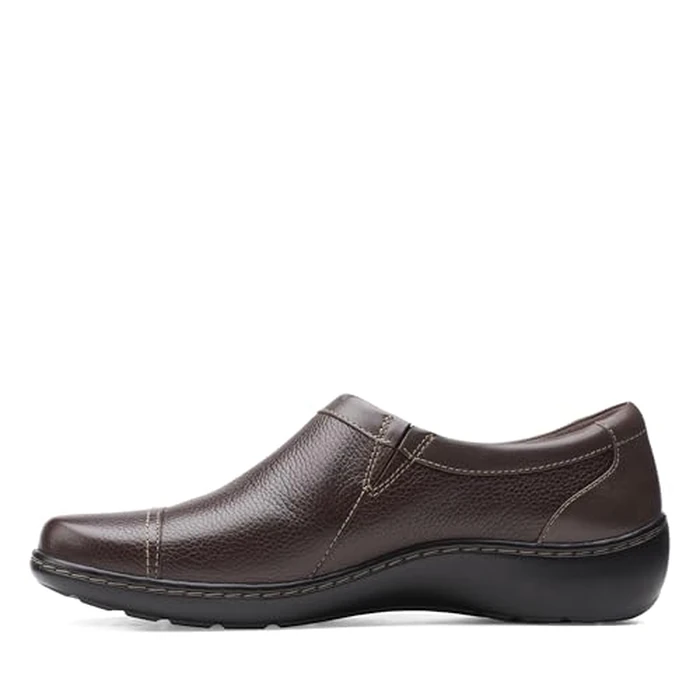 Clarks Women's Cora Giny Loafer, Dark Brn T, 8 M US by Clarks - Image 6