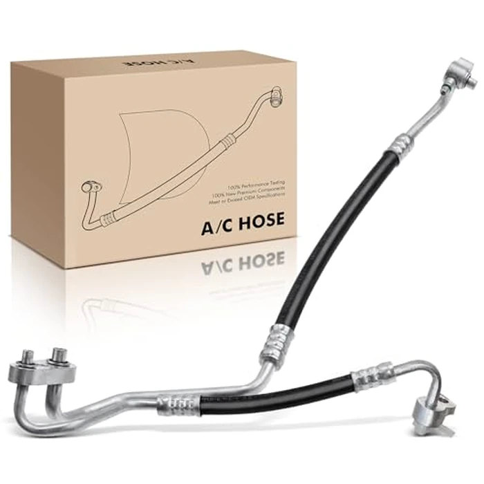 A-Premium A/C Suction Hose & Discharge Line Hose Assembly Compatible with Chevrolet Sonic, 2013-2018, L4 1.4L - From Condenser by A-Premium - Image 1
