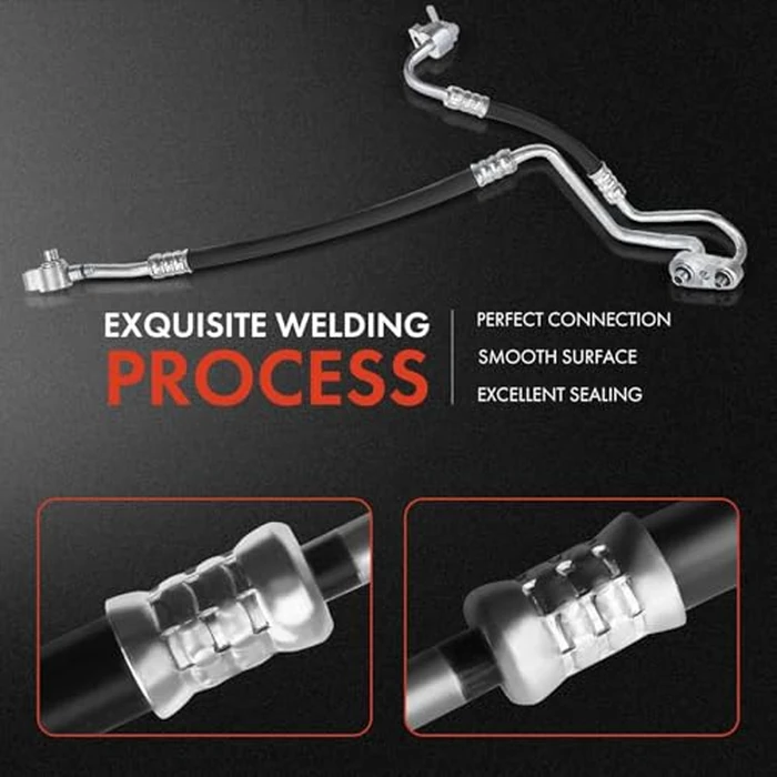 A-Premium A/C Suction Hose & Discharge Line Hose Assembly Compatible with Chevrolet Sonic, 2013-2018, L4 1.4L - From Condenser by A-Premium - Image 5