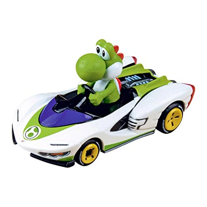 Carrera 64183 Mario Kart P-Wing Yoshi 1:43 Scale Analog Slot Car Racing Vehicle GO Slot Car Toy Race Track Sets by Carrera - Used - Like New condition - US$14.08
