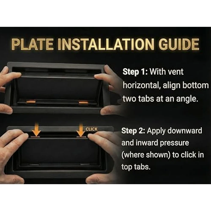 Khan Supply CO 3x10 Metal Floor Vent - Canadian Owned Low Profile Heavy Duty Flush Register, DIY Drop-in Install Air Grille Cover, Unique Click-In Design for Up to 60% More Airflow - 2 Year Warranty by Khan Supply CO - Image 9