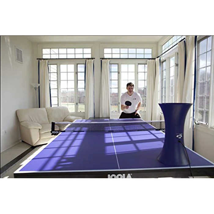 iPong V300 Table Tennis Training Robot - Serves 40mm Regulation Ping Pong Balls Automatically - Play Solo w/o Playback Mode on your Ping Pong Table - Various Models Available, Size 19 , Blue by JOOLA - Image 3
