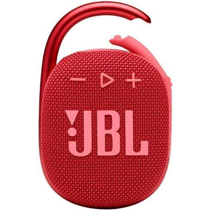 JBL Clip 4 Ultra-Portable Waterproof Speaker - Red by JBL - Refurbished - Brand New condition - US$45.98
