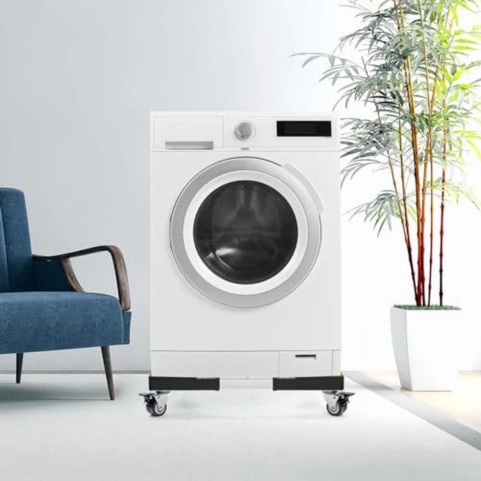 W B D WEIBIDA Mobile Roller with 4 Locking Wheels, Adjustable Furniture Dolly Mini Fridge Stand Appliance Dollys Cart Washer Pedestal for Portable Washing Machine, Dryer, Refrigerator by W B D WEIBIDA - Image 7