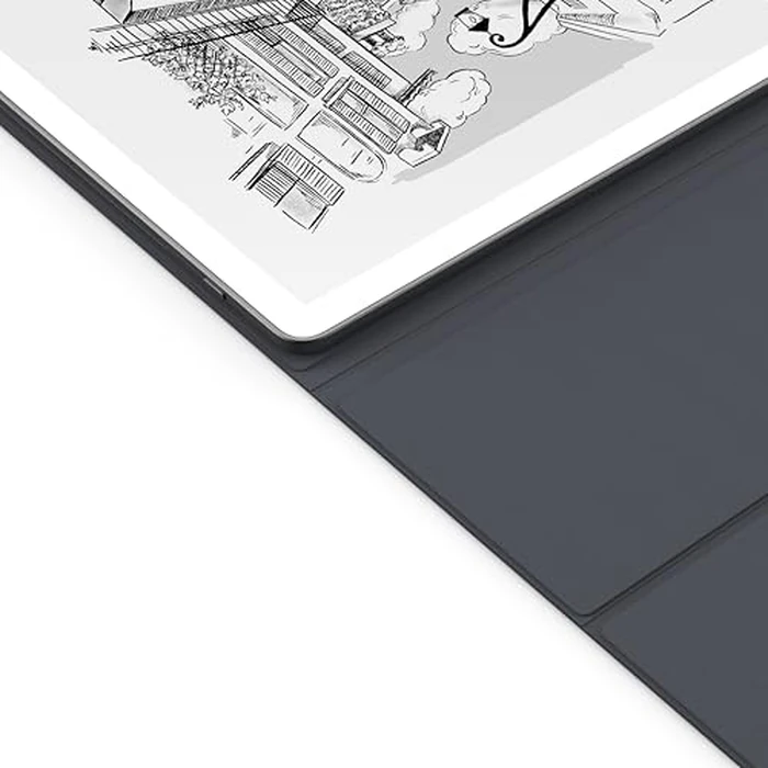 New Amazon Kindle Scribe Folio Cover with Magnetic Attach, Designed with Sustainability in Mind, Functional & Protective Case - Plant-Based Leather by Amazon - Image 3