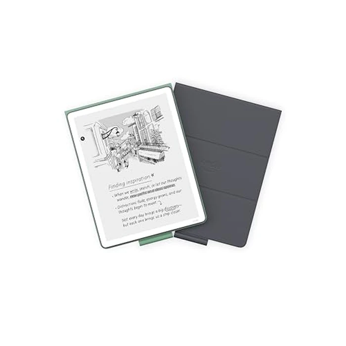 New Amazon Kindle Scribe Folio Cover with Magnetic Attach, Designed with Sustainability in Mind, Functional & Protective Case - Plant-Based Leather by Amazon - Image 6