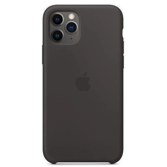 Apple Silicone Phone Case for iPhone 11 Pro - Black by Apple - Image 1