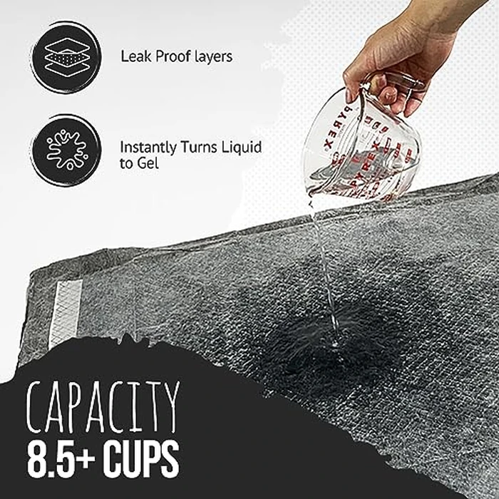 Bulldoglogy Carbon Black Puppy Pee Pads with Adhesive Sticky Tape - Extra Large Charcoal Housebreaking Dog Training Wee Pads (24x35) (60-Count, Black) by Bulldogology Pet Solutions - Image 6