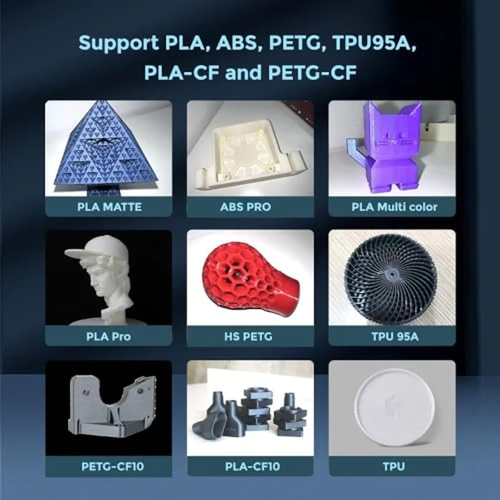 FLASHFORGE AD5M 3D Printer,600mm/s High-Speed CoreXY Printer,1-Click Auto Leveling, 220x220x220mm Build Volume,Direct Drive Extruder,Quick-Swap Nozzle,Ideal for Rapid Prototyping&DIY 3D Printing by FLASHFORGE - Image 3