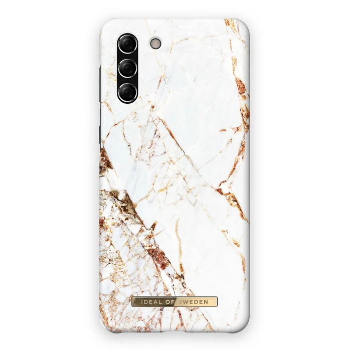 iDeal of Sweden Fashion Phone Case for Samsung Galaxy S21+ - Carrara Gold by iDeal of Sweden - Image 1