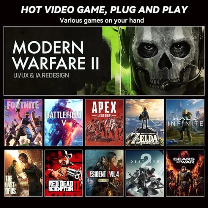 Koiiko Keyboard and Mouse Adapter for Nintendo Switch/PS4/PS3/Xbox One/Xbox 360 Console Converter, Keyboard Mouse Adapter Support Mapping & Reset Button, Perfect for FPS, TPS, RPG, RTS Games by Koiiko - Image 4