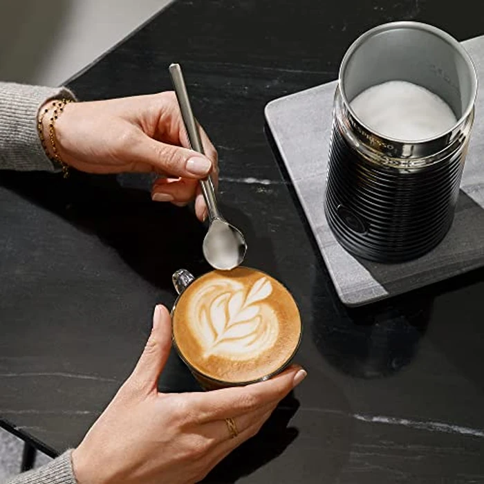 Nespresso Aeroccino 3 Milk Frother - Automatic Hot & Cold Foam Maker for Coffee, Latte, Cappuccino, and Macchiato - Black by Nespresso - Image 5
