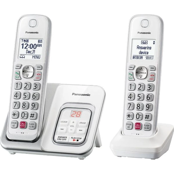 Panasonic KX-TGD832 Cordless Phone - White by Panasonic - Image 2
