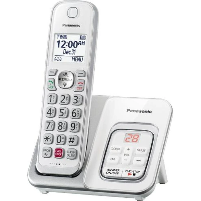 Panasonic KX-TGD832 Cordless Phone - White by Panasonic - Image 4