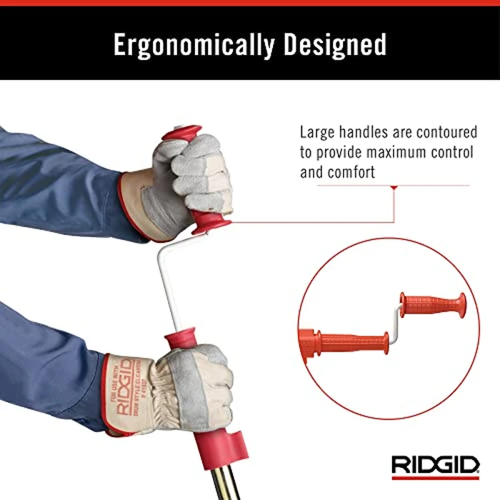 RIDGID 59787 Model K-3 Toilet Auger with Unclogging 3-Foot Snake and Bulb Head by RIDGID - Image 5