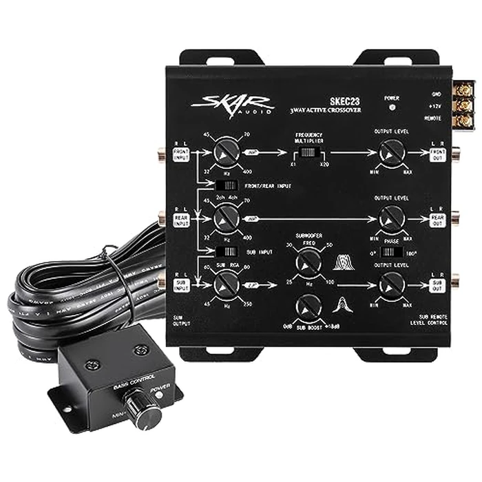 Skar Audio SKEC23 3-Way 6 Channel Electronic Crossover by Skar Audio - Used - Like New condition - US$73.67