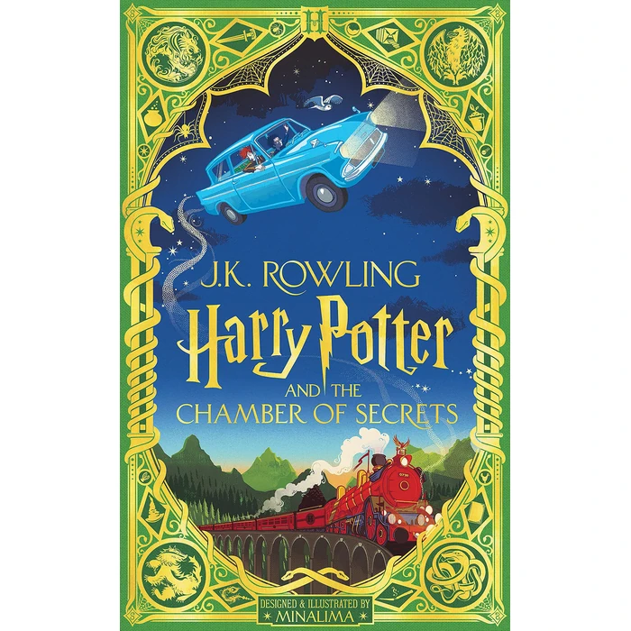 Harry Potter and the Chamber of Secrets (Harry Potter, Book 2) (MinaLima Edition) (Interactive Illustrated Edition) (2) by Scholastic - Used - Acceptable condition - US$17.80