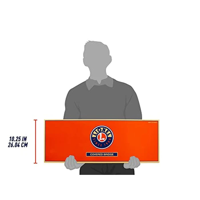 Lionel Electric O Gauge Model Train Accessories, Illuminated 24" Winter's Covered Bridge, 168 months to 999 months by Lionel - Image 3