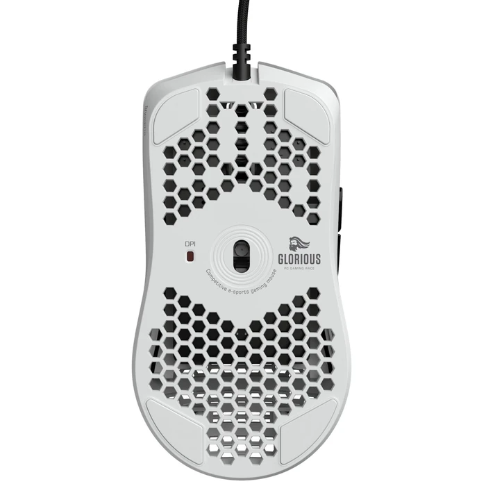 Glorious Gaming Mouse - Model O Minus 58 g Superlight Honeycomb Mouse, RGB Mouse - Matte White Mouse, USB Gaming Mouse by GLORIOUS - Image 6