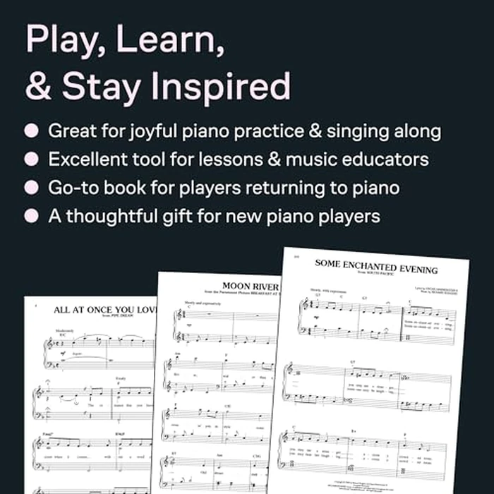 150 of the Most Beautiful Songs Ever | Easy Piano Songbook for Beginners | 550 Pages of Timeless Pop, Jazz, and Broadway Hits | Piano Sheet Music ... Notation (Easy Piano (Hal Leonard)) by Hal Leonard - Image 3