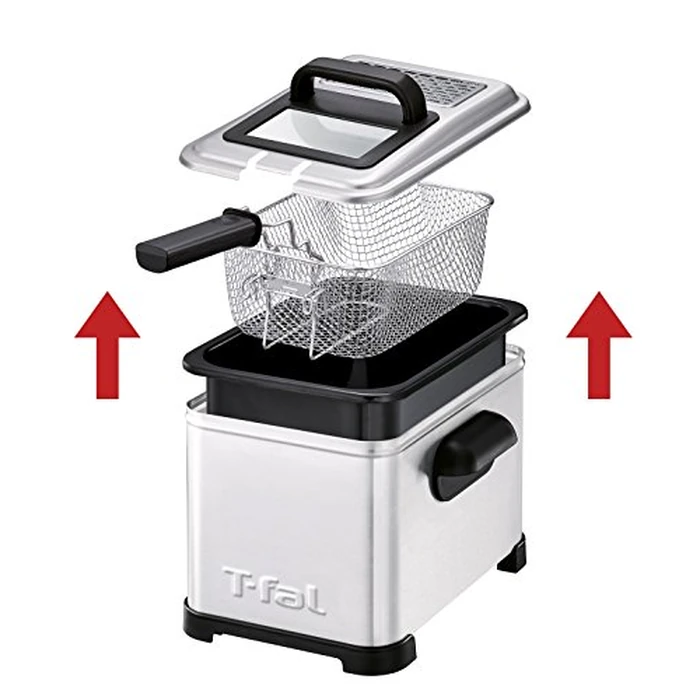 T-Fal Deep Fryer, Friteuse, single Basket Deep Fryer, Semi-Pro Deep Fryer, Stainless Steel by T-Fal - Image 3