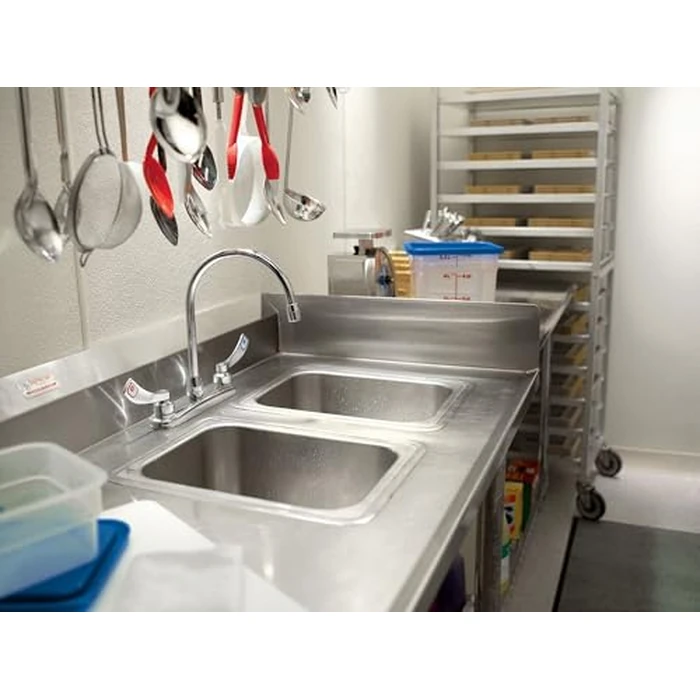 Moen 8289 Commercial M-Dura Kitchen Faucet 2.2 gpm, Chrome by Moen - Image 2