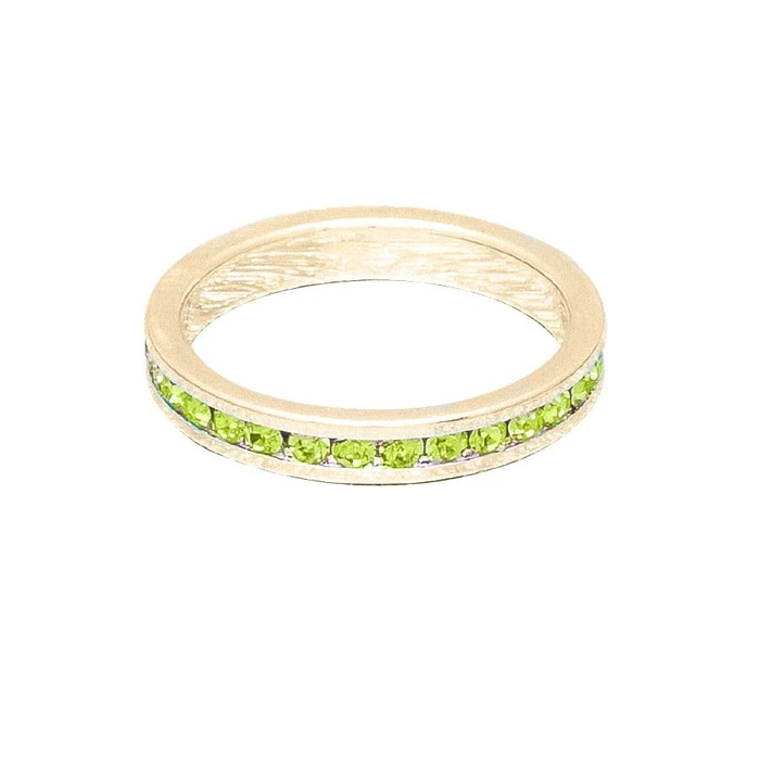 Maya J February Birthstone Yellow Gold Stackable Ring, Size 5, Amethyst by Maya J - Used - Like New condition