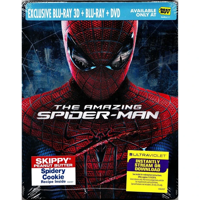 The Amazing Spider-Man 3D [Blu-ray Steelbook] by Sony - Used - Good condition