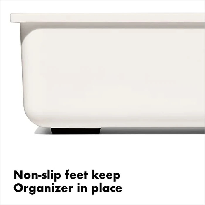 OXO Good Grips Kitchen Drawer Organizer, Compact Knife, White by OXO - Image 4