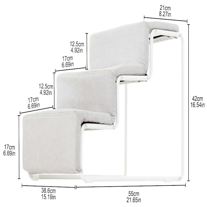 EveryYay by Petco Wire 3 Pet Step Stairs by EveryYay - Image 6