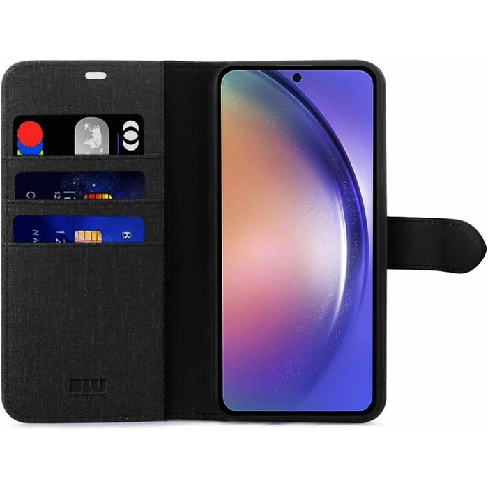 BLU Element Folio 2-in-1 Phone Case for Samsung Galaxy S23 FE - Black - Brand New by BLU - Image 3