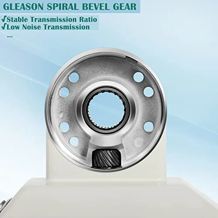 GPOAS AL-460 Power Feed Z-Axis for Milling Machine 460 in-lb Torque, 0-200RPM Table Milling Machine Power Feed 110V,for Bridgeport and Other Knee Type Mills with a 5/8" Diameter Shaft on the End by GPOAS - Image 4