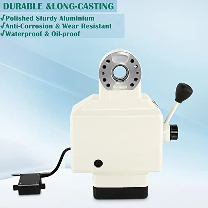 GPOAS AL-460 Power Feed Z-Axis for Milling Machine 460 in-lb Torque, 0-200RPM Table Milling Machine Power Feed 110V,for Bridgeport and Other Knee Type Mills with a 5/8" Diameter Shaft on the End by GPOAS - Image 5