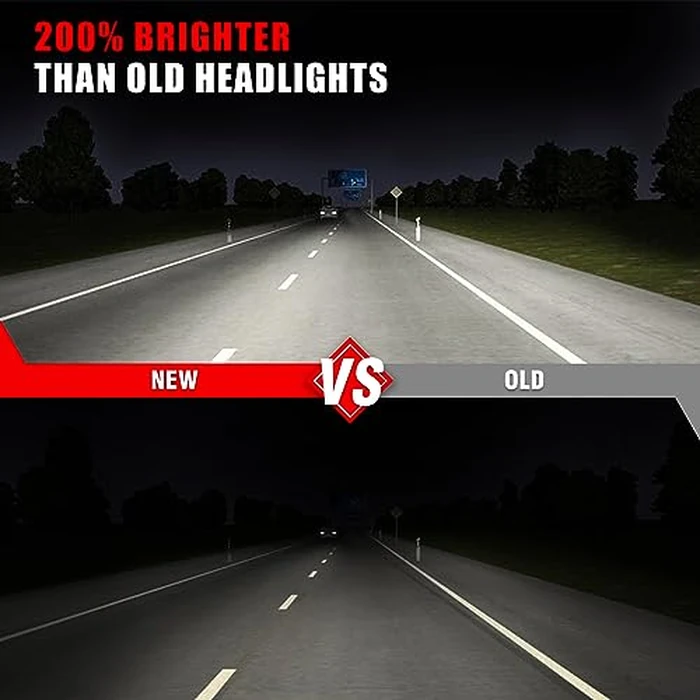 ADCARLIGHTS Headlight Compatible with Honda CR-V 2007 2008 2009 2010 2011 Headlamp with Chrome Housing Amber Reflector Replacement Pair Driver and Passenger Side（W/O Bulbs） by ADCARLIGHTS - Image 7