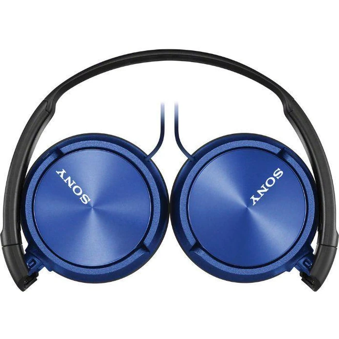 Sony MDR-ZX310AP Wired On-Ear Folding Headphones - Blue by Sony - Image 2