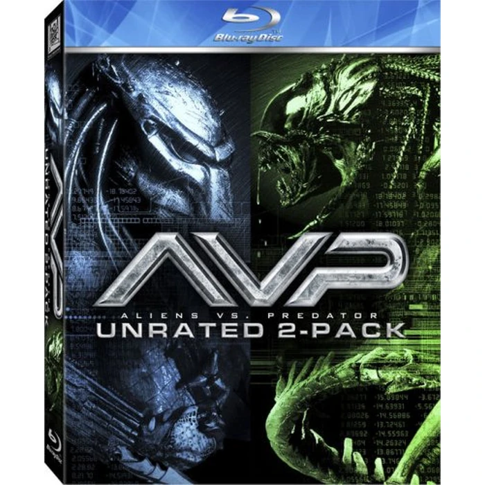 AVP: Alien vs. Predator / Aliens vs. Predator: Requiem (Unrated Two-Pack) [Blu-ray] by 20th Century Fox - Used - Very Good condition - US$29.99