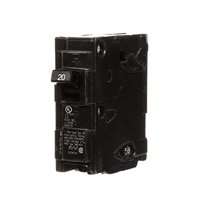 Siemens Q120 20-Amp Single Pole Type QP Circuit Breaker by SIEMENS - Image 1