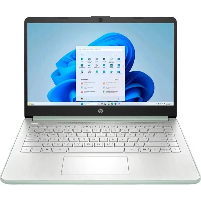 HP 14-dq6013dx Laptop 14" - Willow Green - Intel Processor N150 0.8GHz - 4GB RAM - 128GB by HP - Refurbished - Excellent condition - US$164.48