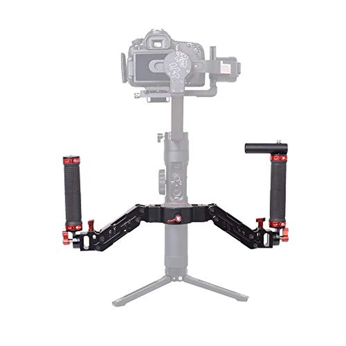 DIGITALFOTO Ares Z Axis Spring Gimbal Dual Handle,Damping Detachable Dual Grip Compatible with Crane 2, DJI RS2/RS3 Pro/RS4/RS 4 Pro/Mini/Ronin S/SC, FEIYU AK2000/4000, Moza Air 2 Axis Gimbal by DF DIGITALFOTO - Image 7