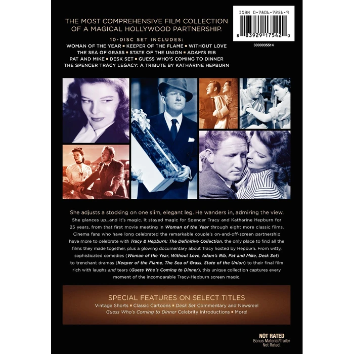 Tracy & Hepburn Complete Collection (DVD) by WARNER BROS - Image 2
