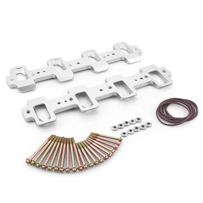 Dyno Racing Rectangle Intake Manifold Adapter Plates Kit 551316 Compatible with LS1 Cathedral Port Cylinder Head to LS3 LSA ZL1 CTS-V by Dyno Racing - Used - Very Good condition - CA$67.02