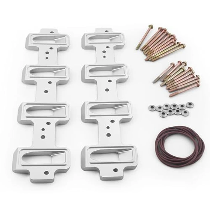 Dyno Racing Rectangle Intake Manifold Adapter Plates Kit 551316 Compatible with LS1 Cathedral Port Cylinder Head to LS3 LSA ZL1 CTS-V by Dyno Racing - Image 8