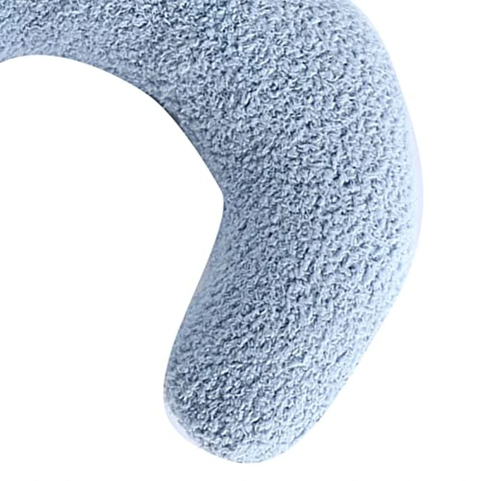 Pet Pillow, Defend Spine Soft Small Dog Puppy Pillow U Shaped Accompanying Small Pillow for Indoor Cats (Blue) by Pssopp - Image 8