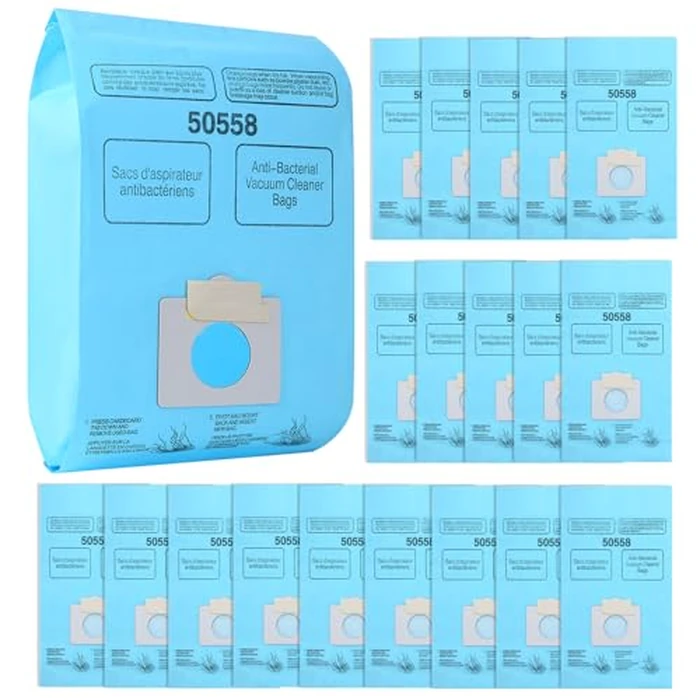 Gudotra 20 Pack Replacement 5055 Vacuum Bags for Canister Type C/Q 5055 50555 50557 50558 50403 50410 53291 Type C-5 C-18 Blue by Gudotra - Image 1