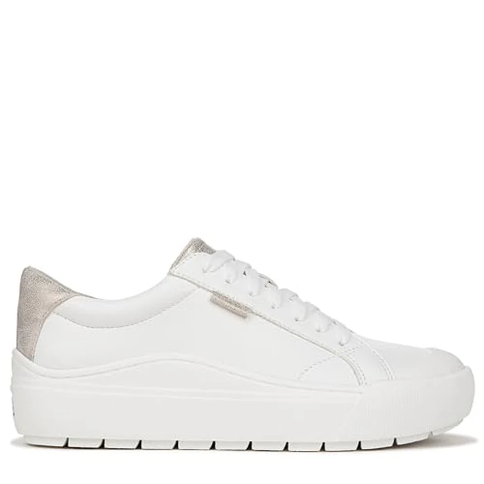 Dr. Scholl's Women's Time Off Sneaker, White/Gold, 8.5 by Dr.Scholl's SHOES - Image 6