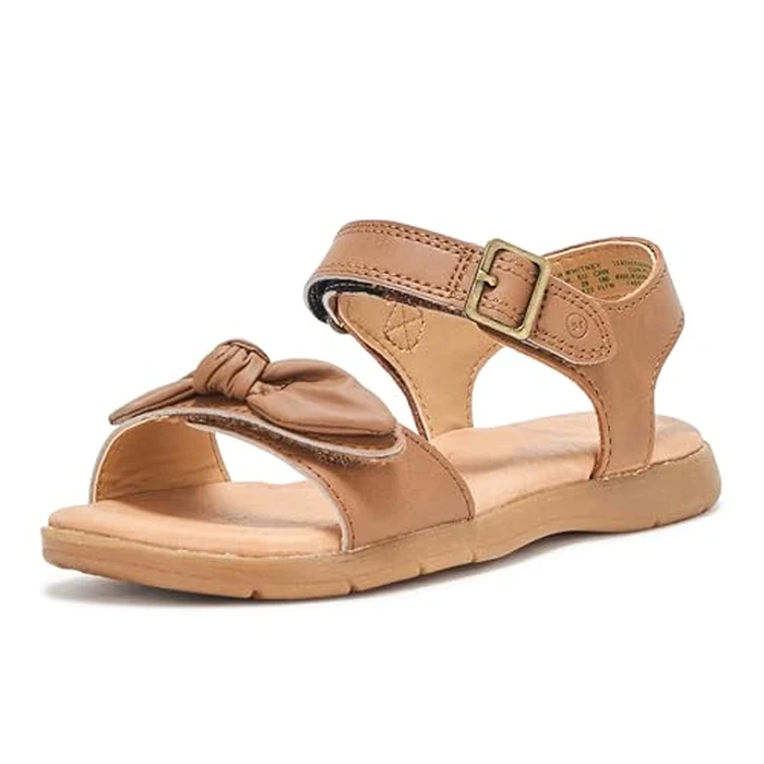 Stride Rite Unisex SR WHITNEY Sandal TAN, 4 WIDTH-M by Stride Rite - Used - Like New condition - US$43.65