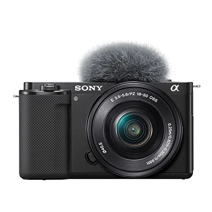 Sony Alpha ZV-E10 - APS-C Interchangeable Lens Mirrorless Vlog Camera Kit - Black by Sony - Image 2